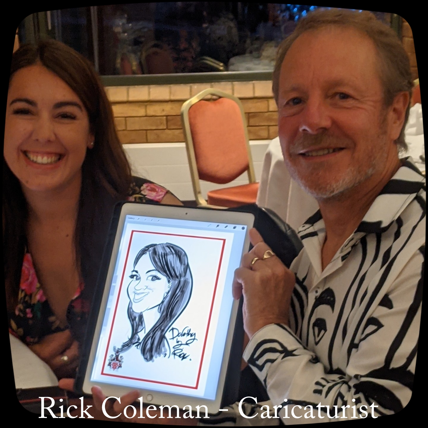 Rick Coleman Caricaturist London